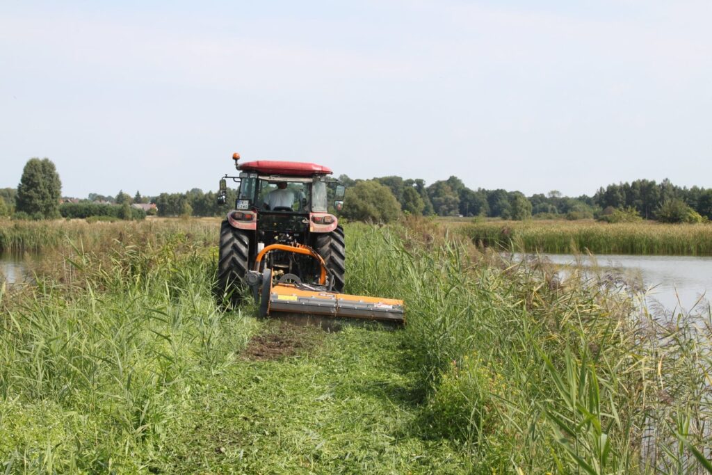 Rolmex KB series flail mowers for clearing fallow land